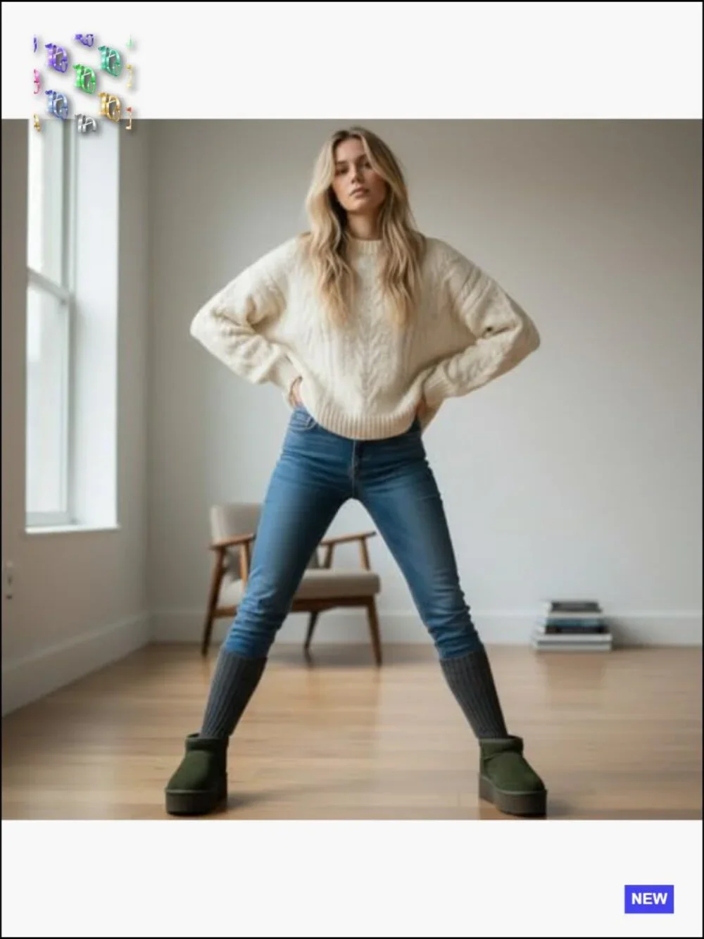 Women's Platform Ankle Boots with Faux Fur Lining - Slip-On Suede Winter Boots